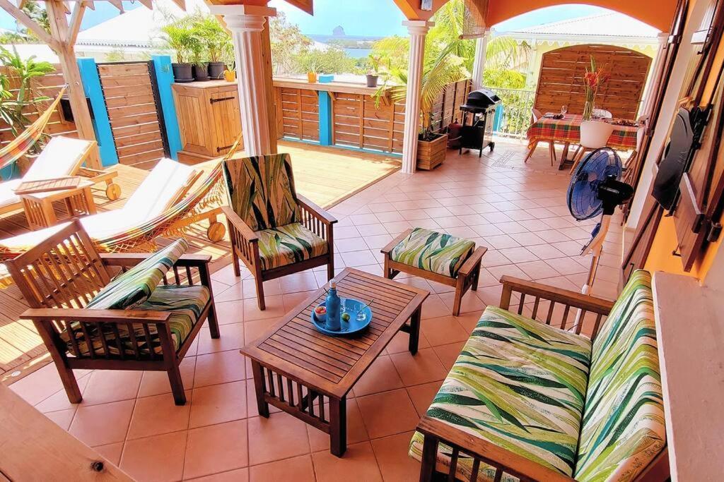 Villa Anolis, Sainte Luce, Piscine, Vue Mer, 4* 외부 사진