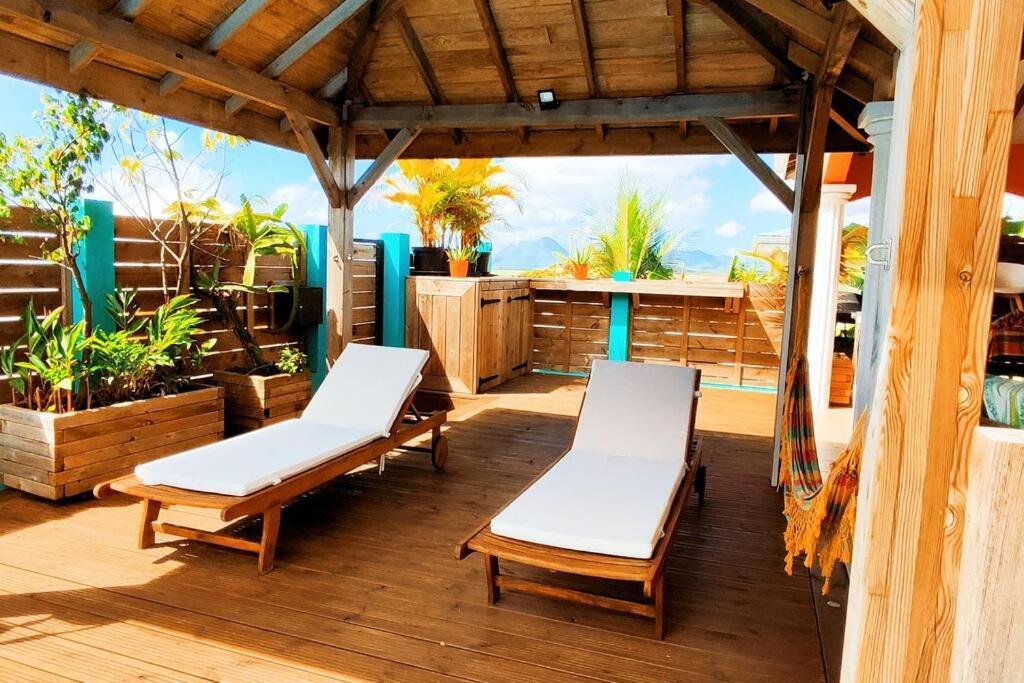 Villa Anolis, Sainte Luce, Piscine, Vue Mer, 4* 외부 사진